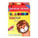 Lápis de cor kazoo sextavado com 36 cores Lápis de cor kazoo sextavado com 36 cores