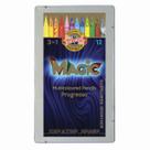 Lápis de Cor Koh-i-noor Magic Multcolor Estojo Lata com 12 Cores