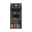 Lápis De Cor Leo&Leo Carbon Com 12 Cores