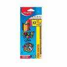 Lápis de Cor Maped Color Peps Star 12 Cores + 1 grafite + Apontador Lápis de Cor Maped Color Peps Star 12 Cores + 1 grafite + Apontador
