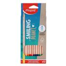 Lápis de Cor Maped Smiling Planet 12 Cores - Triangular Lápis de Cor Maped Smiling Planet 12 Cores - Triangular