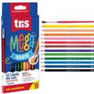 Lápis de cor mega aquarell - aquarelável - 12 cores - tris Lápis de cor mega aquarell - aquarelável - 12 cores - tris
