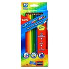 Lápis de Cor Mega Aquarell Tris 12 Cores Lápis de Cor Mega Aquarell Tris 12 Cores