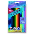 Lapis de cor mega soft 12 + 4 cor past T Lapis de cor mega soft 12 + 4 cor past T