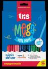 Lápis de Cor Mega Soft Color 36 Cores Tris Lápis de Cor Mega Soft Color 36 Cores Tris