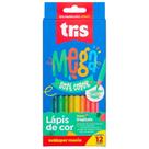 Lápis de Cor - MegaSoft Color - Tons Tropicais - Tris Lápis de Cor - MegaSoft Color - Tons Tropicais - Tris