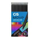 Lápis de Cor Move 12 Cores Vibrantes Triangular - Cis