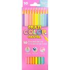 Lápis de Cor Multicolor Pastel 10 Cores - Faber Castell