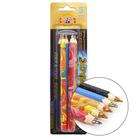 Lápis de Cor Multicolorido Jumbo Koh-I-Nor - 5 Cores Lápis de Cor Multicolorido Jumbo Koh-I-Nor - 5 Cores