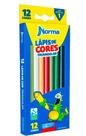 Lápis De Cor Norma Triangular C/12 Cores + Apontador