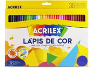 Lápis de Cor, Sextavado, 36 Cores, Acrilex