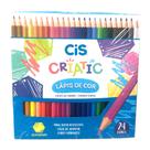 Lápis de Cor Sextavado Criatic 24 cores - Cis Lápis de Cor Sextavado Criatic 24 cores - Cis