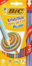 Lapis De Cor Sextavado Evolution Pijama 12Cores+2Lapi Lapis De Cor Sextavado Evolution Pijama 12Cores+2Lapi