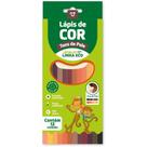 Lápis de COR Sextavado LEO&LEO TONS de Pele 12 Cores (pacote com 6)