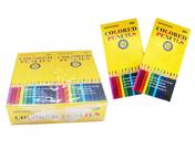 Lápis de cor SKKSTATIONERY 144 unidades, pré-afiados, 12 cores Lápis de cor SKKSTATIONERY 144 unidades, pré-afiados, 12 cores