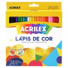 Lapis De Cor Super Mina 3mm c/ 24 Cores Acrilex Premium