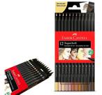 Lapis de cor supersoft 12 cores tons de pele - faber castel Lapis de cor supersoft 12 cores tons de pele - faber castel
