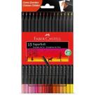 Lápis de cor supersoft 15 cores quentes faber castell Lápis de cor supersoft 15 cores quentes faber castell