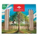 Lápis De Cor Supersoft 36 Cores Natural C/ Suporte Faber