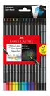 Lapis De Cor Supersoft Faber Castell 12 Cores +2 Lapis Preto