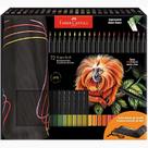 Lápis De Cor SuperSoft Faber Castell 72 Cores Estojo Tecido