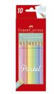 Lápis de Cor Tom Pastel 10 Cores Faber-Castell Lápis de Cor Tom Pastel 10 Cores Faber-Castell