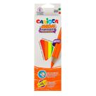 Lapis de Cor Triangular Carioca Neon 6 Cores Lapis de Cor Triangular Carioca Neon 6 Cores