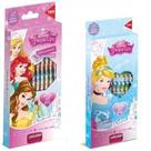 Lápis de cor tris 12 cores princesas disney com apontador0
