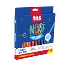 Lápis de Cor Tris Mega Soft Color 48 Cores Lápis de Cor Tris Mega Soft Color 48 Cores