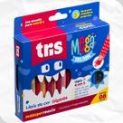 Lápis de Cor Tris Mega Soft Color 6 Cores 4em1 + Apontador e Pincel Lápis de Cor Tris Mega Soft Color 6 Cores 4em1 + Apontador e Pincel