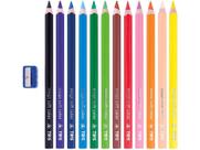 Lápis de Cor Tris Mega Soft Jumbo - 12 Cores