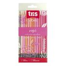 Lápis De Cor Tris Rosé 12 Cores + 1 Lápis 6b