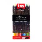 Lápis de Cor Tris Vibes 12 Cores Noturna Lápis de Cor Tris Vibes 12 Cores Noturna