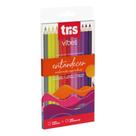 Lápis De Cor Tris Vibes Tons Entardecer 12 Cores + 6b