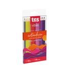 Lápis de cor Vibes entardecer - 12 cores + 1 lápis 6B - Tris