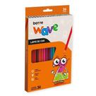 Lápis De Cor Wave - 36 Cores - Bazze 908568