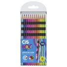 Lapis de Cor Wave Grip 12 Cores