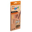 Lápis De Cor Wave Tons De Pele 10 Cores 904669