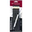 Lápis de desenho Tombow 61002 Mono de 0,5 mm com borracha, pacote com 6 Lápis de desenho Tombow 61002 Mono de 0,5 mm com borracha, pacote com 6