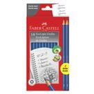 Lapis De Escrever Preto Max Azul Redondo 14und Faber castell