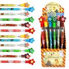 Lápis de pressão empilhável TINYMILLS Wizard, 24 unidades com borracha