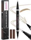 Lápis de sobrancelha LAVONE 2 em 1 à prova d'água com microblading de 2 pontas