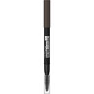 Lápis de sobrancelha Maybelline TattooStudio Impermeável Preto Marrom