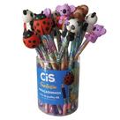 Lápis Decorado Bichinho Abraçadinho Com Borracha Cis 24 Unidades Lápis Decorado Bichinho Abraçadinho Com Borracha Cis 24 Unidades