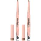 Lápis definidor de sobrancelhas Maybelline Total Temptation Blonde 2x