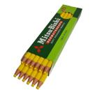 Lápis Dermatográfico Mitsubishi Amarelo 12 UNIDADES