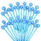 Lápis DragZWS Snowflake Winter Holiday com borracha de 23 cm