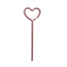 Lápis Face HB Com Borracha Decorativo Coração Love MOLIN Rosa Claro