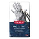 Lapis Graduado Derwent Graphic 12 Graduações B a 9h