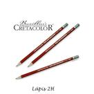 Lapis grafite 2h caixa com 3 peças - trident